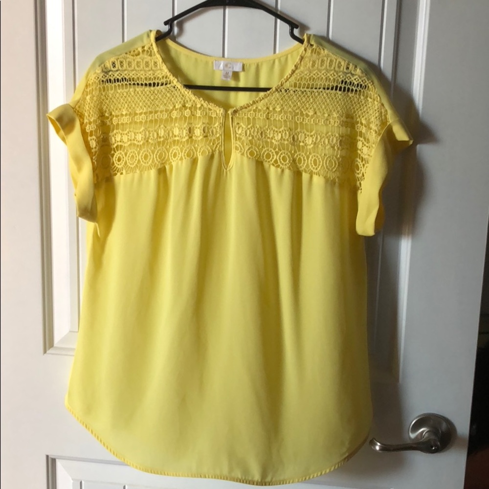 Crochet top shirt